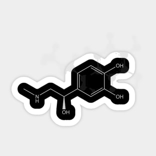 Adrenaline Molecule Sticker